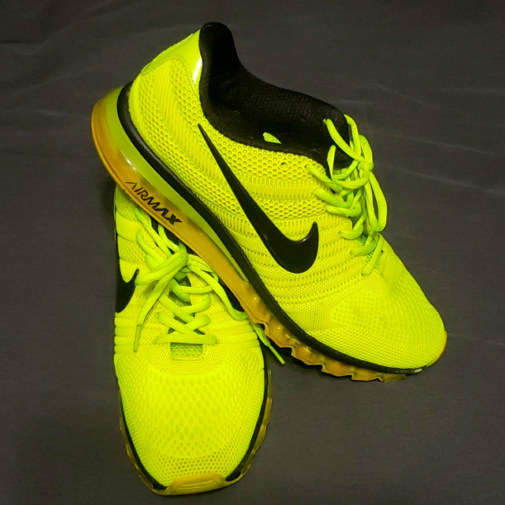 Nike air max 2017 highlighter yellow